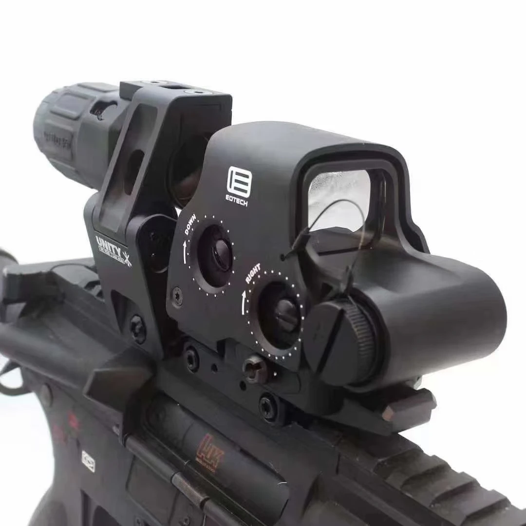 

Высококачественный оптический прицел Eotech G33/G43/G45 3X 5X с лупой, прицел с откидной на боковую планку Пикатинни QD Mount 558 Red Dot Sight