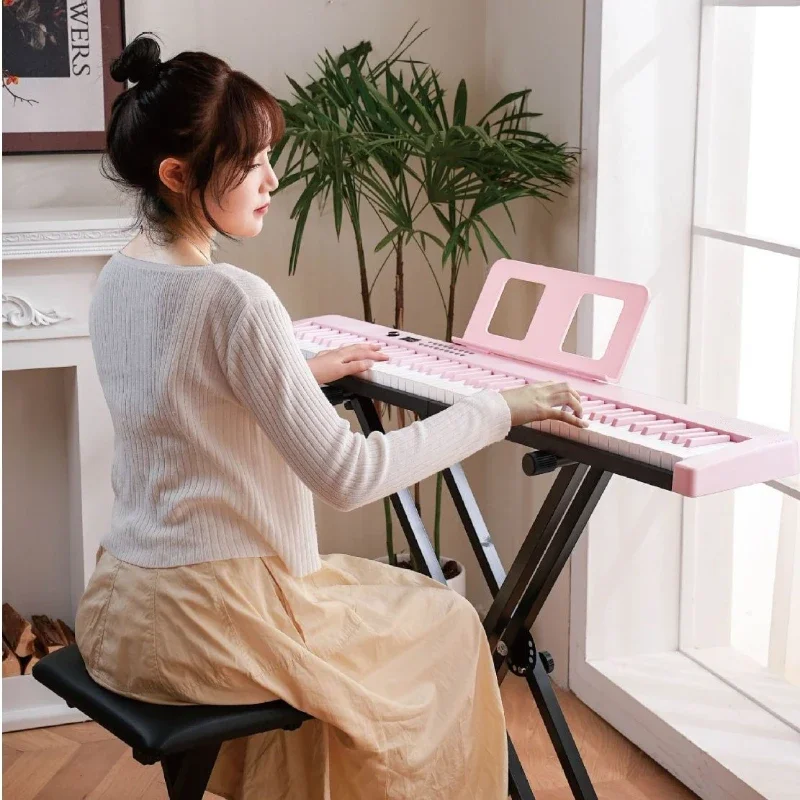 Portable Electronic Keyboard 88 Keys Smart Instrument Beginner Adult Home Use Electronic Piano Keyboard Music Keyboard