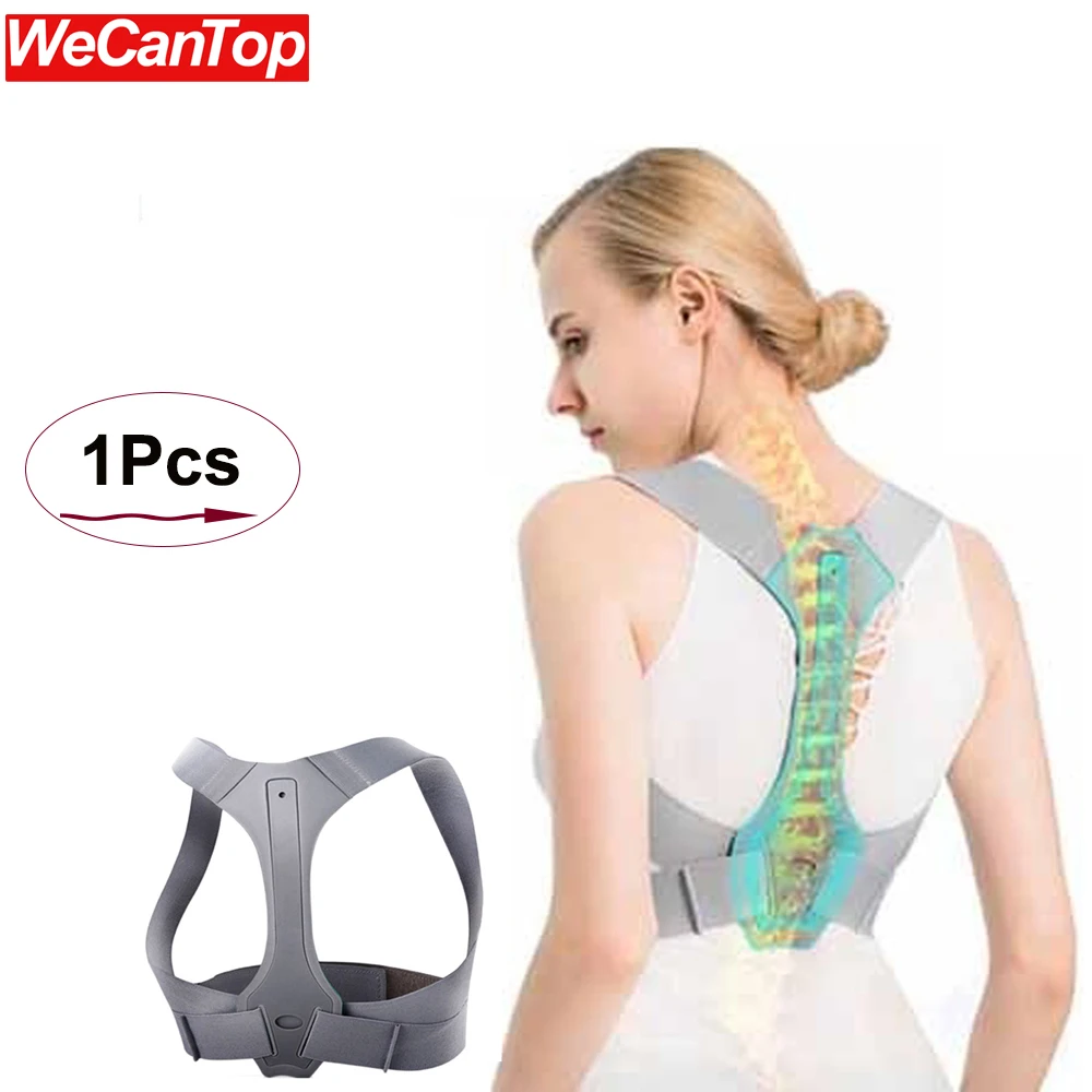 1Pcs Posture Upper Back Braces Shoulder Waist Lumbar Support,Adjustable Posture Brace-Muscle Memory Support Straightener