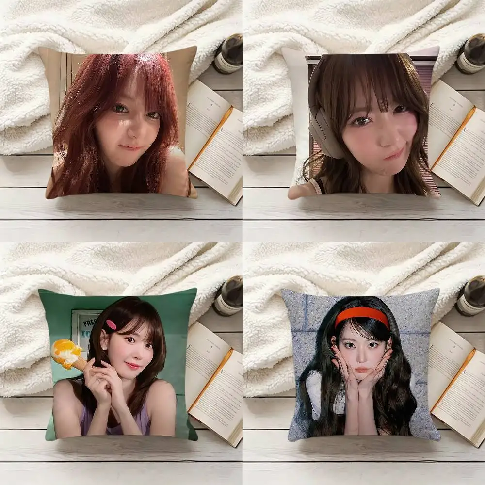 

S-Sakura Miyawaki Pillow Case Living Room Sofa Cushion Cover Suitable For Home Bedroom Room Decoration
