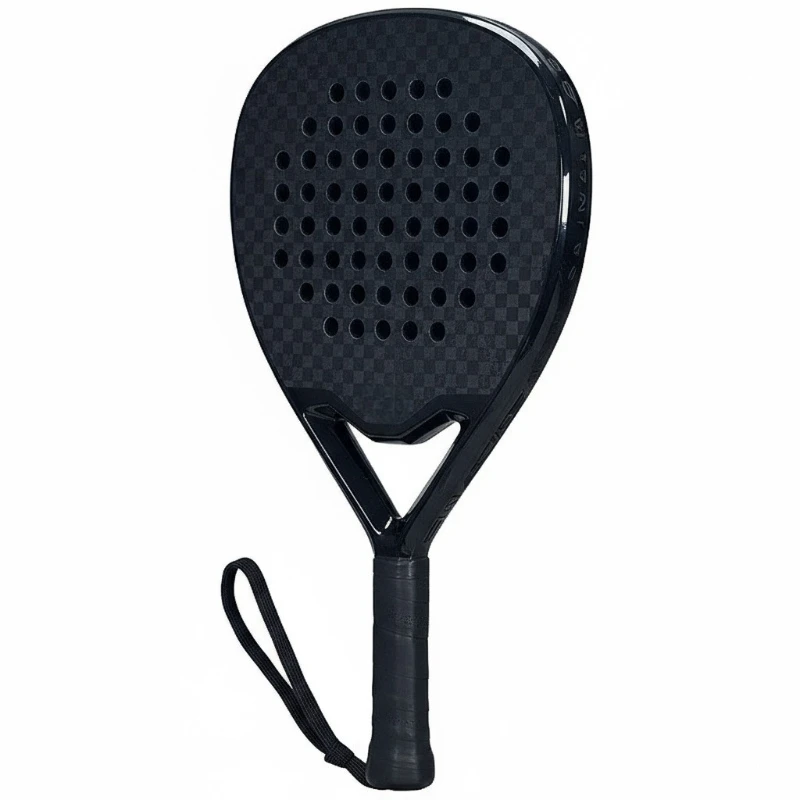 

Custom Carbon Fiber 12K Sheet Tennis Racket, Teardrop Shape Exceptional Performance, Precision, and Durability