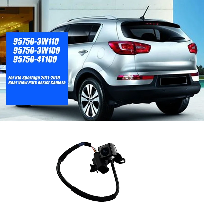 Car Rear View Camera With Clips 95750-3W110 95750-3W100 For KIA Sportage 2011-2016 Backup Park Assist Camera Assembly