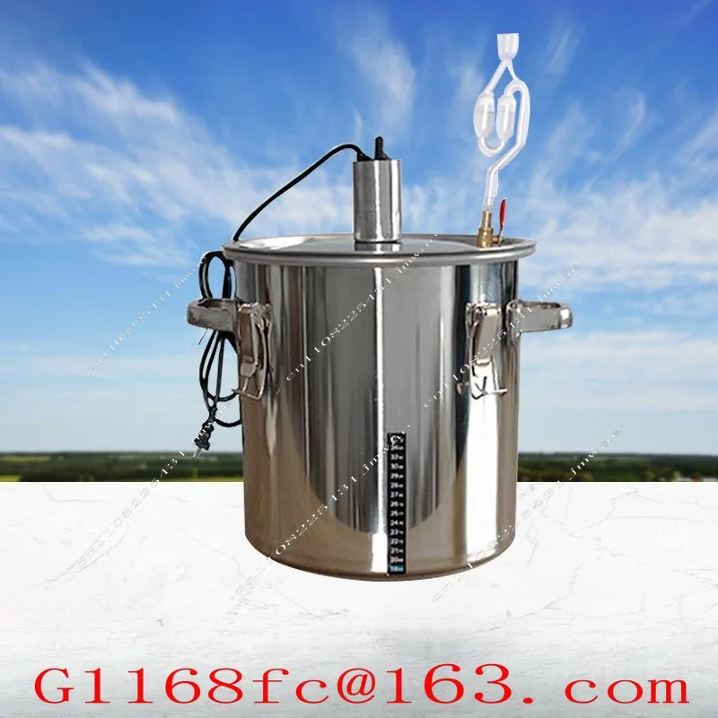 Fermentation bucket, constant temperature stainless steel heated steaming machine fruit enzyme bucket