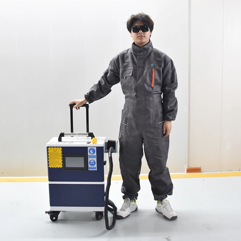 High Quality Pulse Laser Cleaning Machine 100W-1000W Rust Removal for Glass Plastic & Rubber for Home Use Restaurant Industries