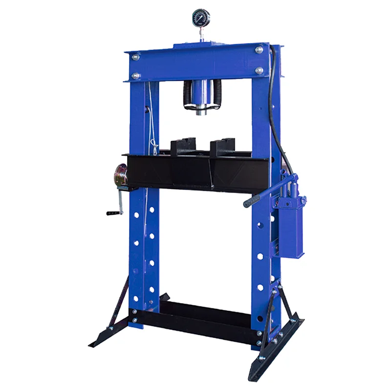 Capacity of 10T 15T 20T 30T 50T Hydraulic type shop Press with CE hydraulic press machine with gauge