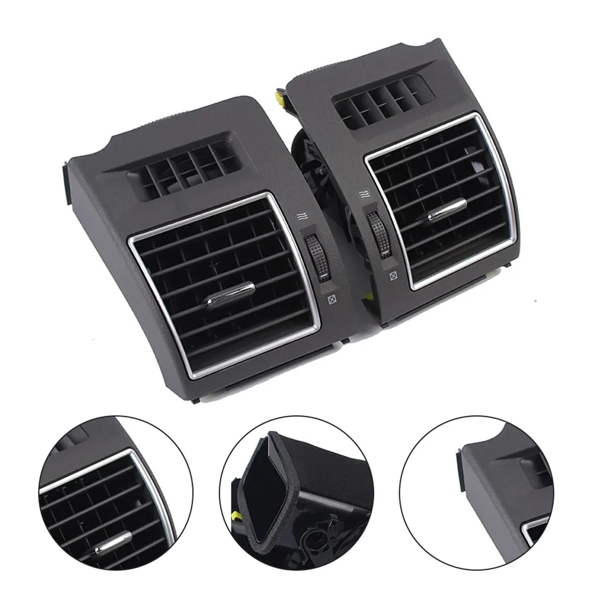 

Для Toyota Land Cruiser Prado 150 LC150 2010-2020 Сменная приборная панель автомобиля, вентиляционное отверстие для кондиционера, вентиляционные отверстия переменного тока