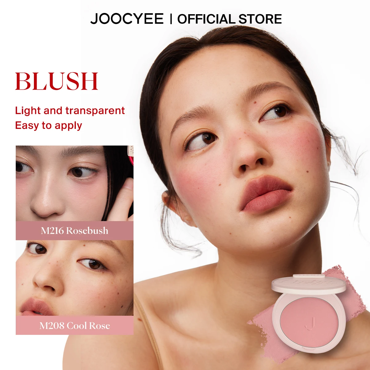 

JOOCYEE Blush Upgraded baking powder Natural and Easy to apply