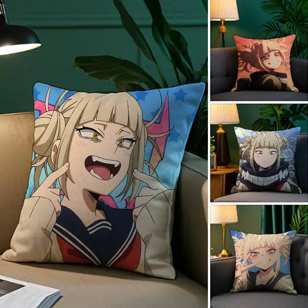 

Anime My Hero Academia T-Toga Himik Pillow Case Custom Printed Brushed Fleece Pillow, Baby Skin-Touch, Eco-Friendly Dye-Sublimat