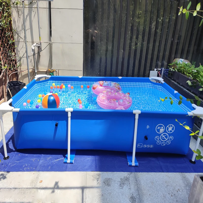 

Большой бассейн Детский бытовой кронштейн для взрослых Бассейн Уличная утолщенная вилла