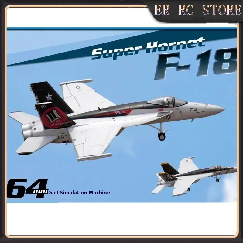 

Freewing RC 4S Модернизированный PNP 64 мм Ducted F-18 Super Hornet с дистанционным управлением Электрический самолет с неподвижным крылом Профессиональная модель игрушки