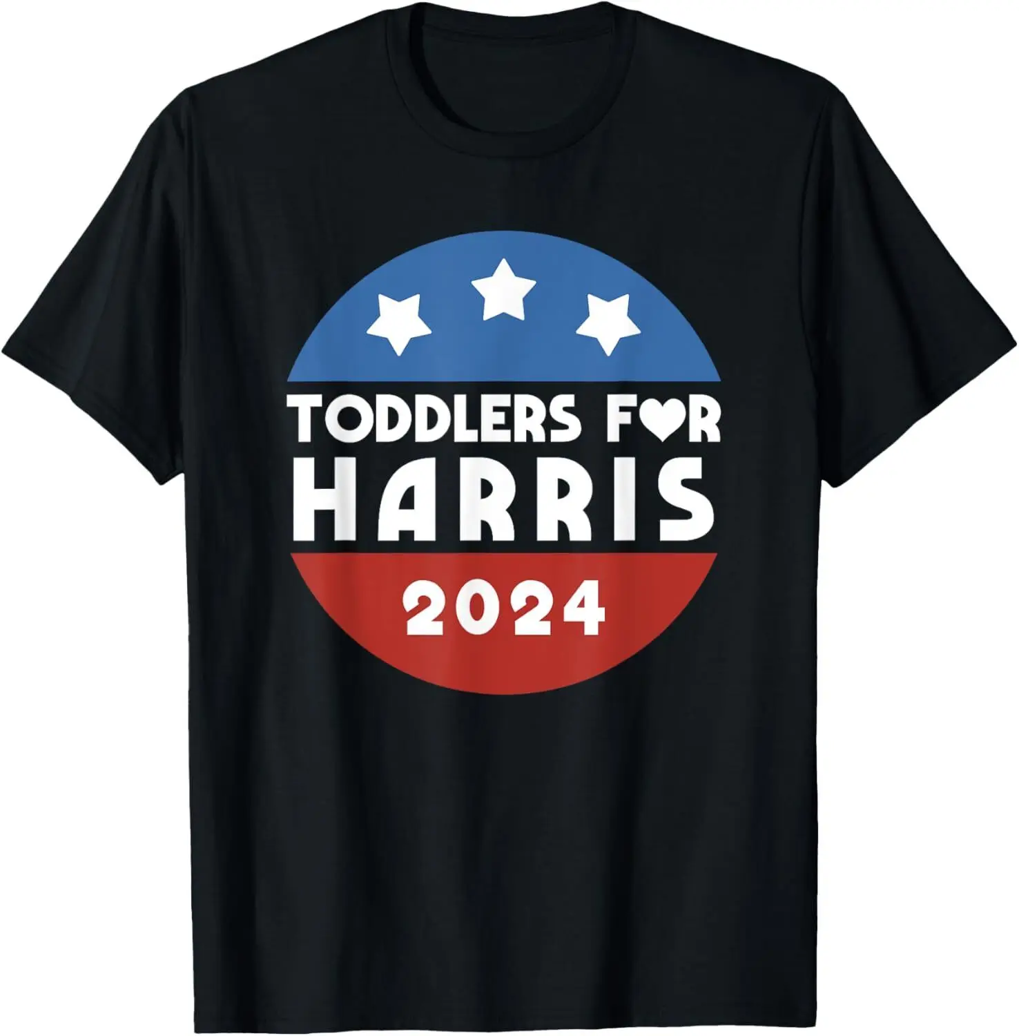 Toddlers For Harris Kids For Kamala Harris 2024 President T-Shirt