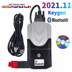 2023 New VCI 2021 Keygen Obd2 Diagnostic Tool USB Bluetooth VD DS150E CDP For Tnesf Delphis Orpdc Car Truck Accessories Scanner