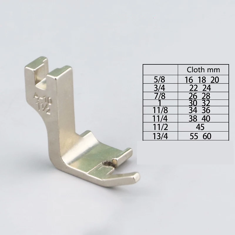 Flat car A10 edging cylinder presser foot Wrap   pull    Industrial sewing machine accessories