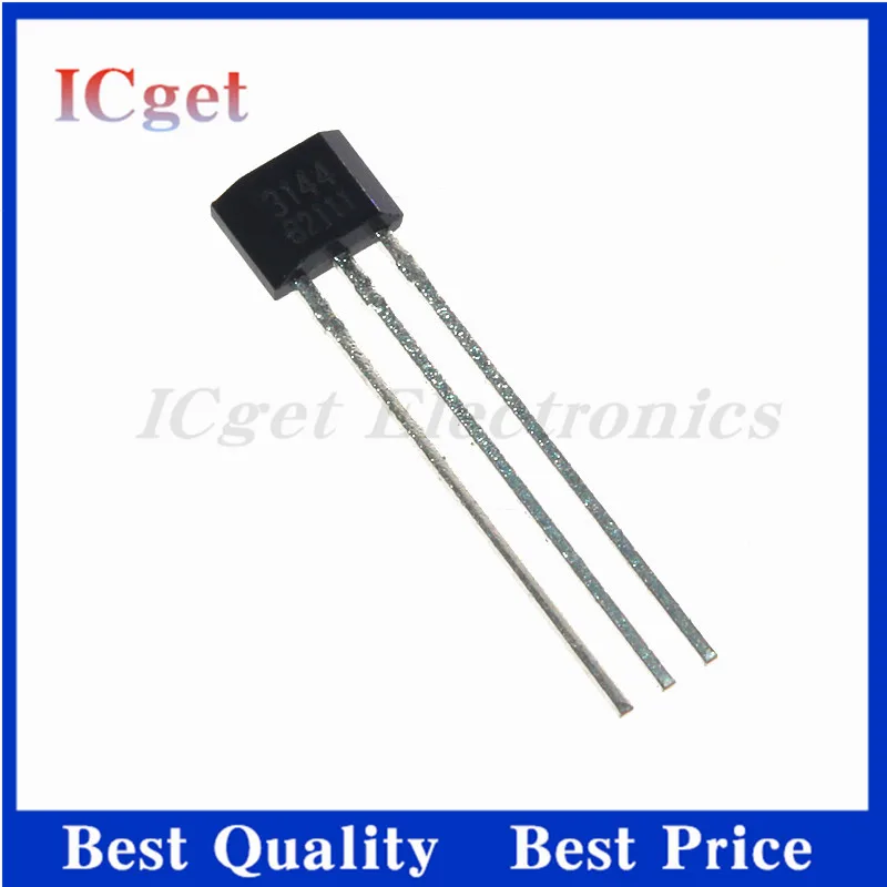 10PCS A3144E TO92 A3144 TO-92 3144 3144E Hall Effect Sensor new and original IC