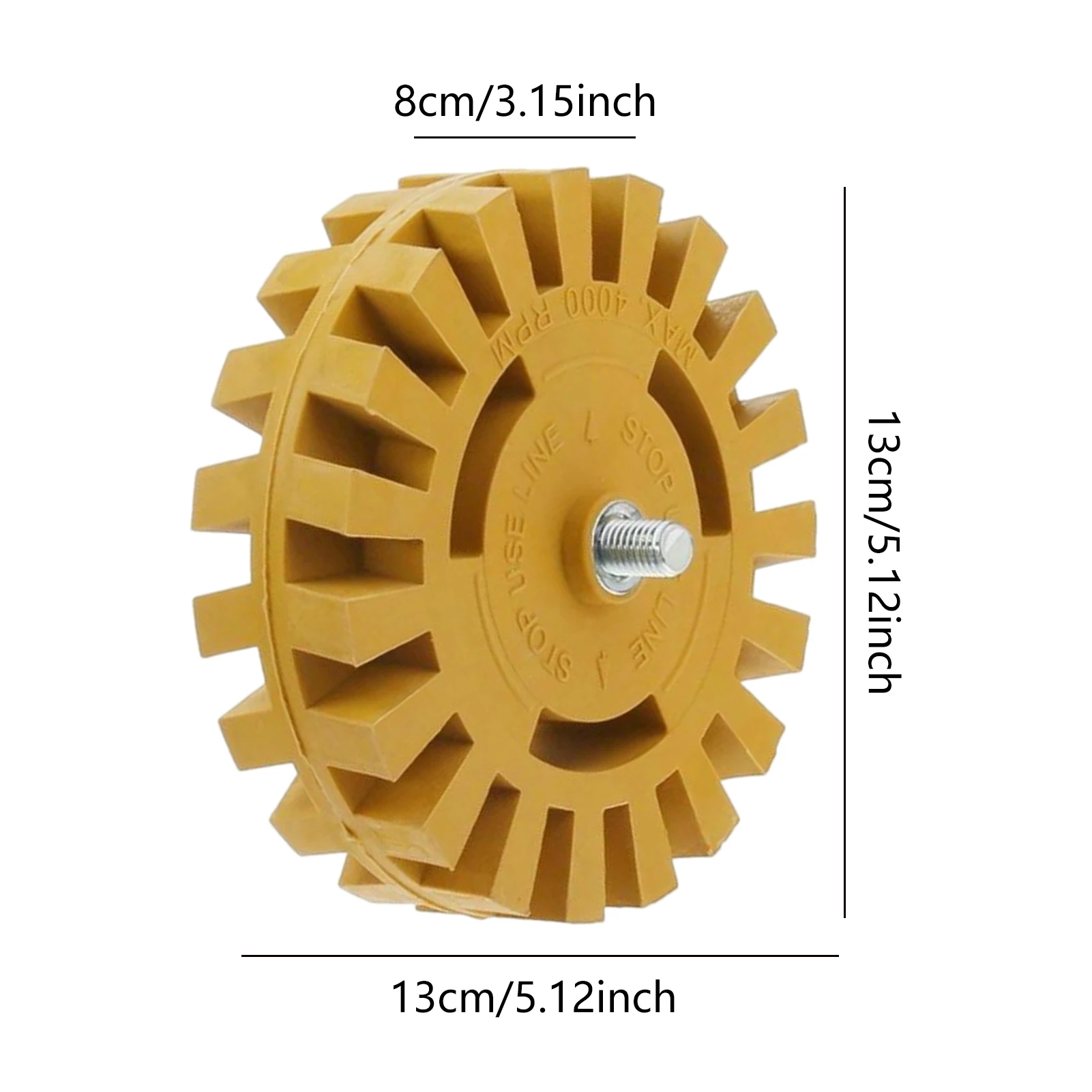 Imagem -05 - Adesivo do Carro Removendo Roda Rápida Borracha Decalque e Adesivo Borracha Borracha com Broca Adaptador Ferramenta de Remoção para Emblema Pinstripe