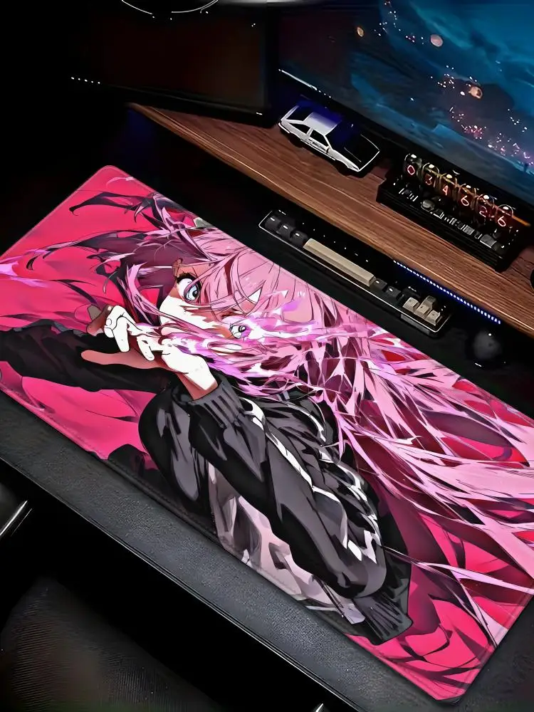 Gotoh Hitori Animation Belles modèles Bureau Ordinateur Bureau Tapis Table Grand Tapis De Souris Coussin Décor Antidérapant pour BOCCHI LE ROCHER!