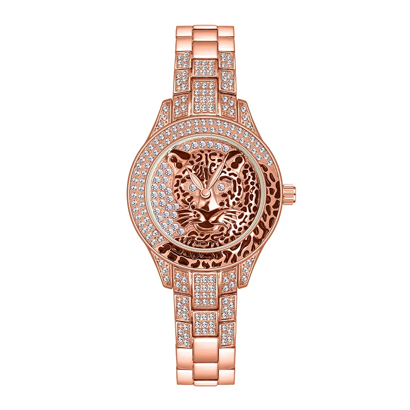 Deesio luxury women gold watch fashion ladies quartz diamond wristwatch elegant female bracelet watches Christmas gift