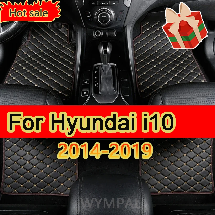 

Автомобильные коврики для Hyundai i10 BA Gran Metro Taxi Xcent IA 2014 ~ 2019, кожаный коврик, автомобильные коврики, напольные коврики, прочный коврик, автомобильные аксессуары