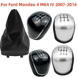 Car Manual Gear Shift Knob Gaiter Boot Dustproof Cover Collar For Ford Mondeo 4 MK4 IV 2007 2008 2009 2010 2011 2012 2013 2014