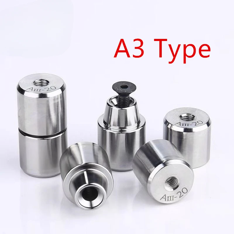 5pcs A3 Precision Positioning Column AIII Type Taper Positioner Fine Positioning Round Slope Positioning Pin Location Pillar