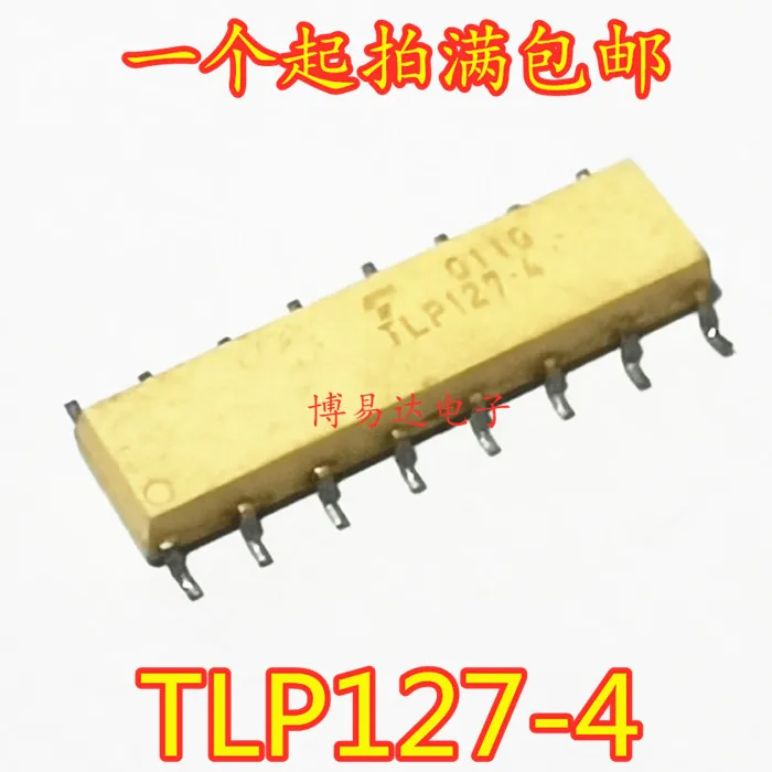 Free shipping   TLP127-4  SOP16     10PCS