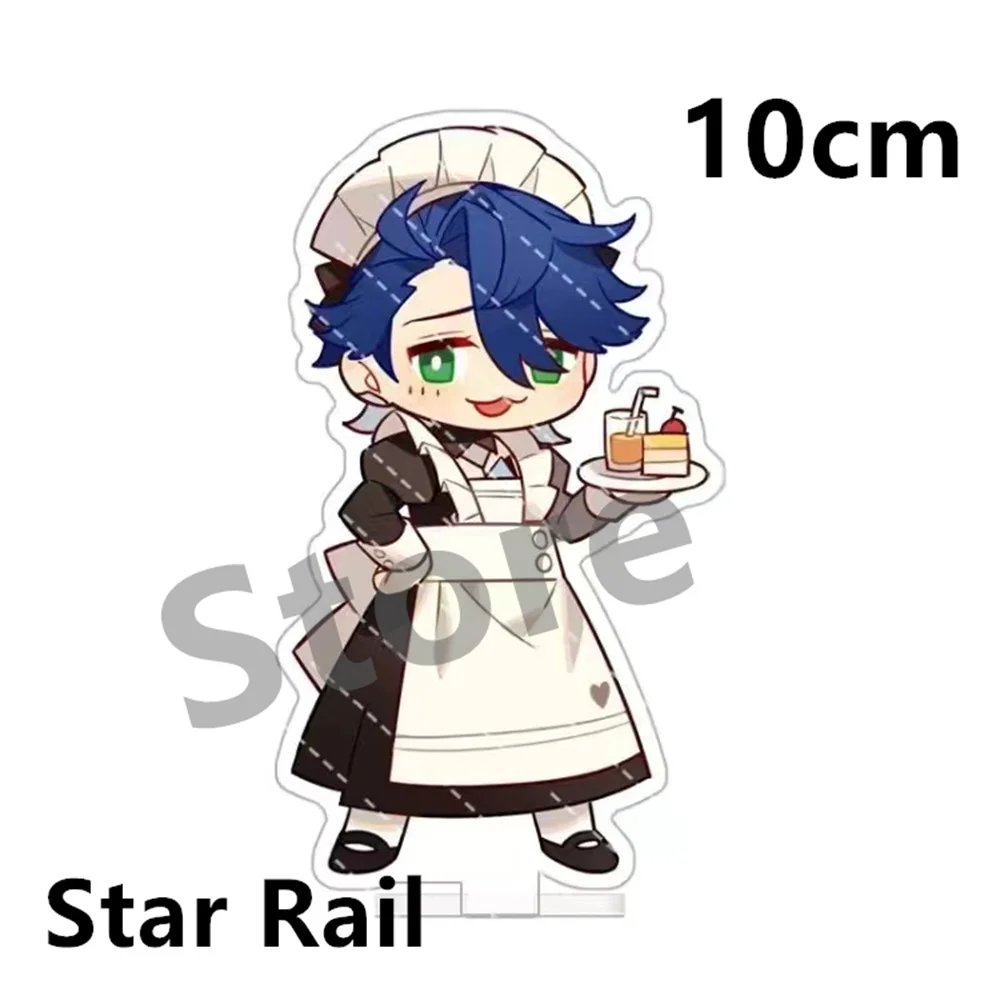 Honkai: Star Rail Acrylic Board Blade Jing Yuan Sampo Koski Ornament Kawaii Cute Funny Anime Game Gift for Fans 10cm