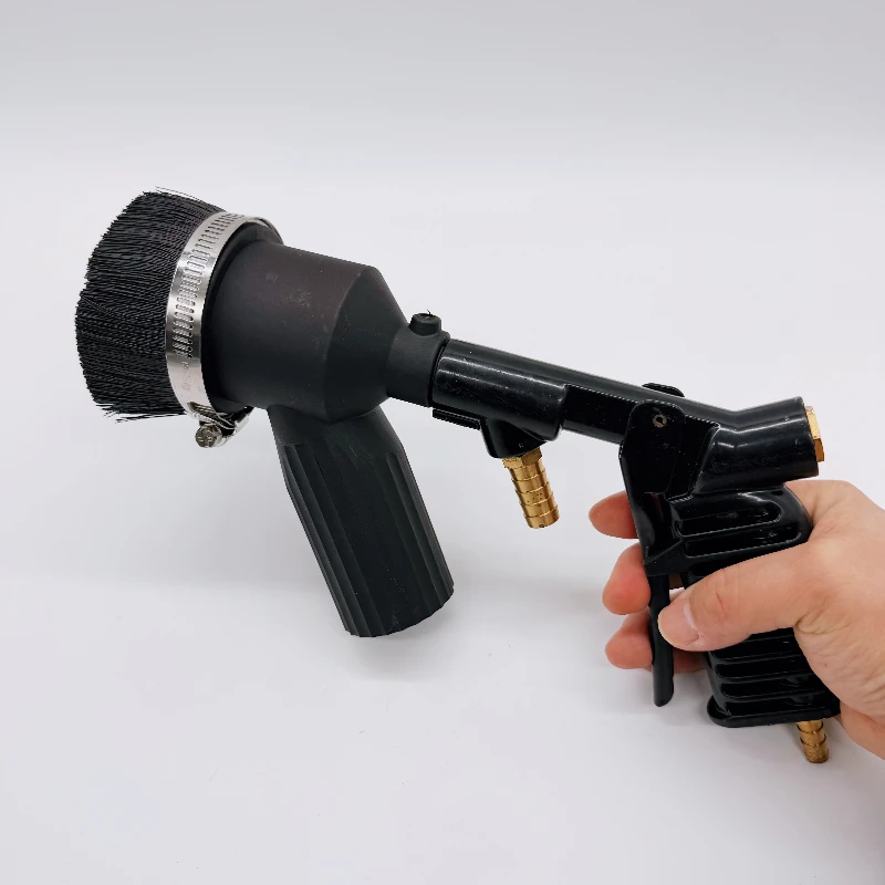 Brush Sandblasting Gun Kit / Brush Sand Blaster Nozzle Tip for 28 Gallon Recycle Blasting Tank Machine