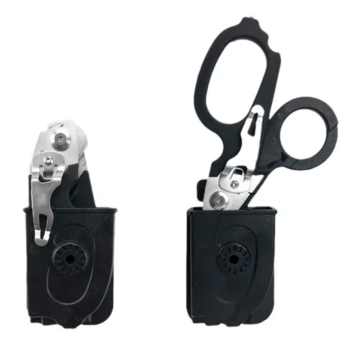 Imagen 2 del producto Tijeras de rescate tácticas de repuesto para Leatherman, tijeras Raptor plegables expertas de primeros auxilios, herramienta de supervivencia al aire libre, dispositivo combinado