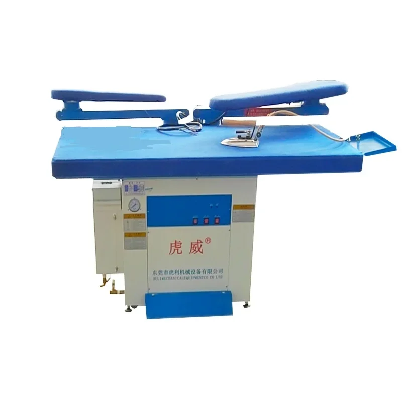 Commercial automatic ironing machine steam press iron ironing table