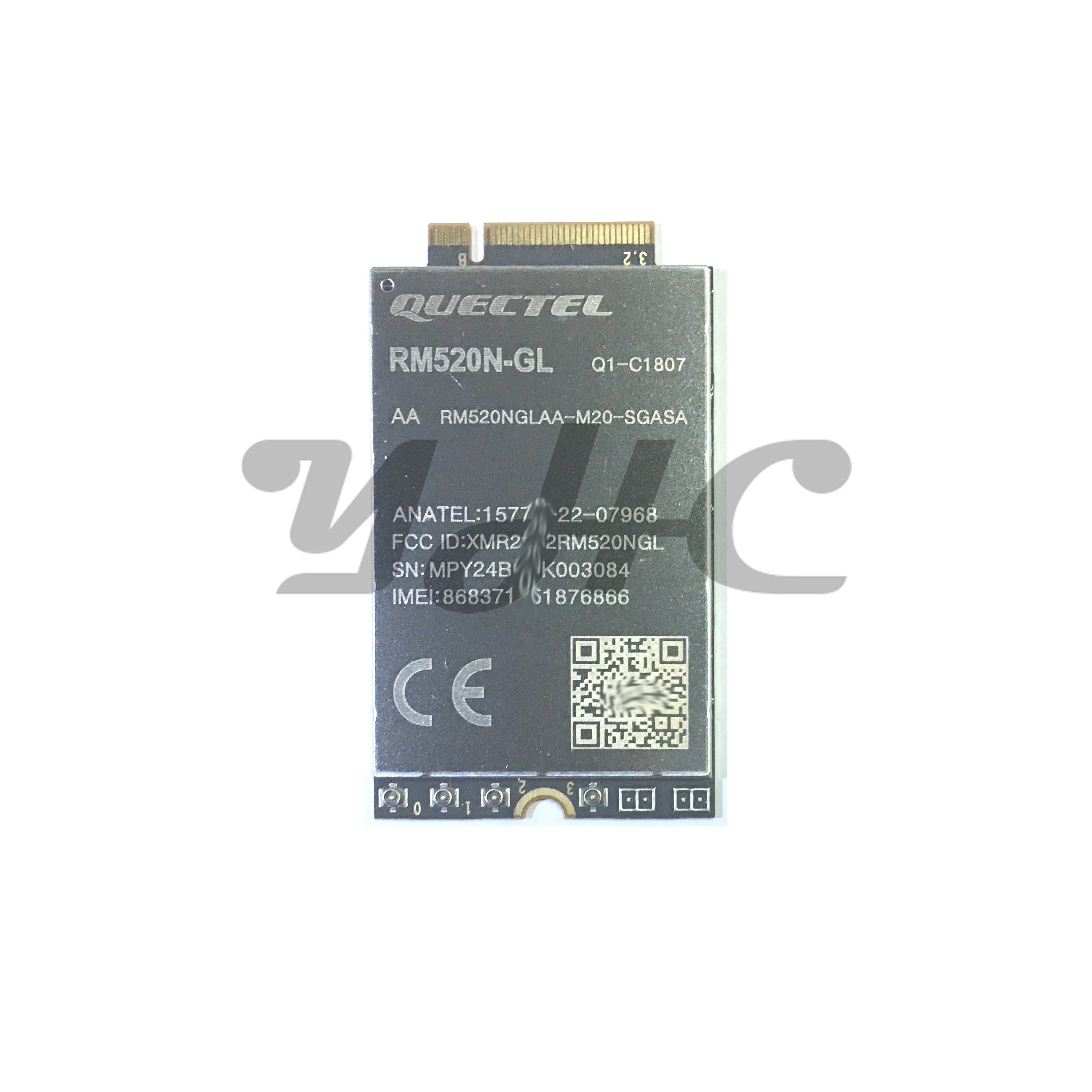 Yhc quectel RM520N-GL RM520NGLAA-M20-SGASA 5g nr、6ghz mmwaveモジュールm.2 mimo not RM520F-GL、LTE-A cat 20 em20 replace
