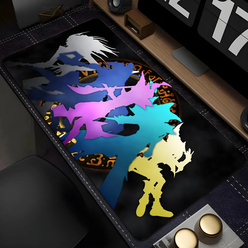 

anime Y-YuGiOh Mousepad Mouse Mat Desk Mat With Pad Gaming Accessories Prime Gaming XXL Keyboard Pad