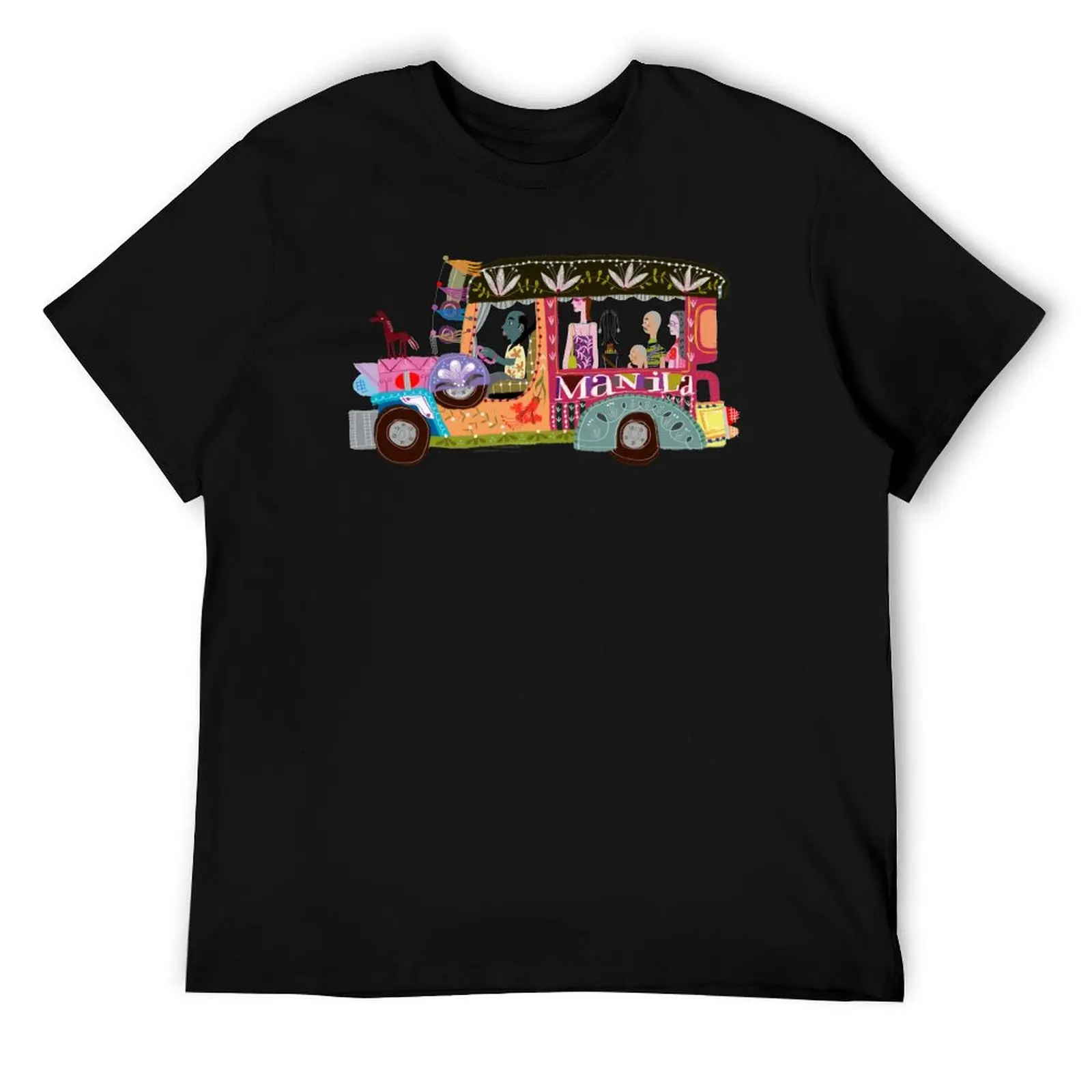 

The iconic Philippine jeepney illustrated by Robert Alejandro T-Shirt man t shirt graphic man t shirts for men T-Shirt