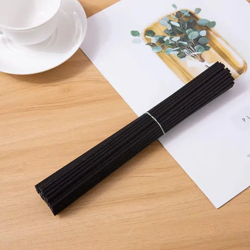 High Quality Black Color 3mm*25cm 500pcs/bag Home Decorative Eco-friendly Aromatherapy Reed Diffuser Sticks