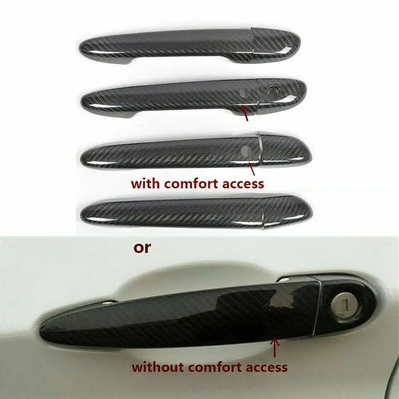 

Carbon Fiber Car Door Handle Covers For Mazda2 3 6 BL Axela Miguel Atenza CX-5