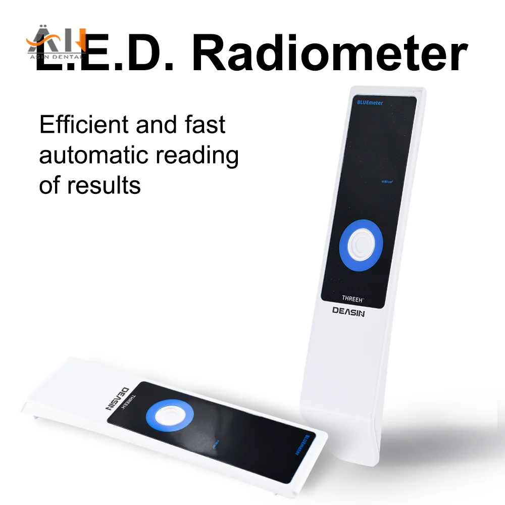 NEW Dental CURING LIGHT METER Visible LED radiometer curing intensity Battery dentistry instrument equipments tools