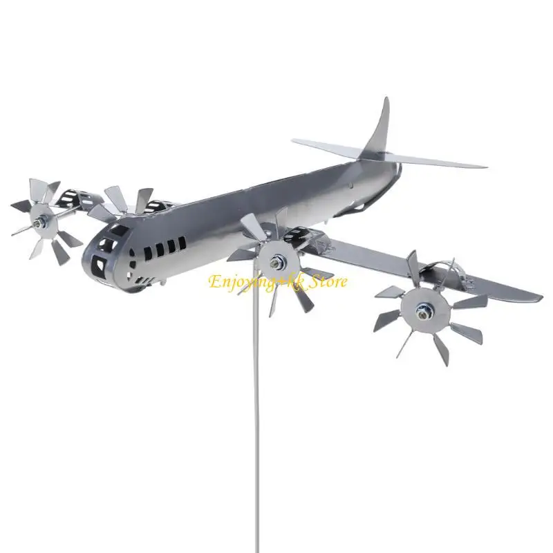 

Q1JB Super Fortress Aircraft Windmill Ig Popular Wind Gyro Metal Windmill B-29 Plane