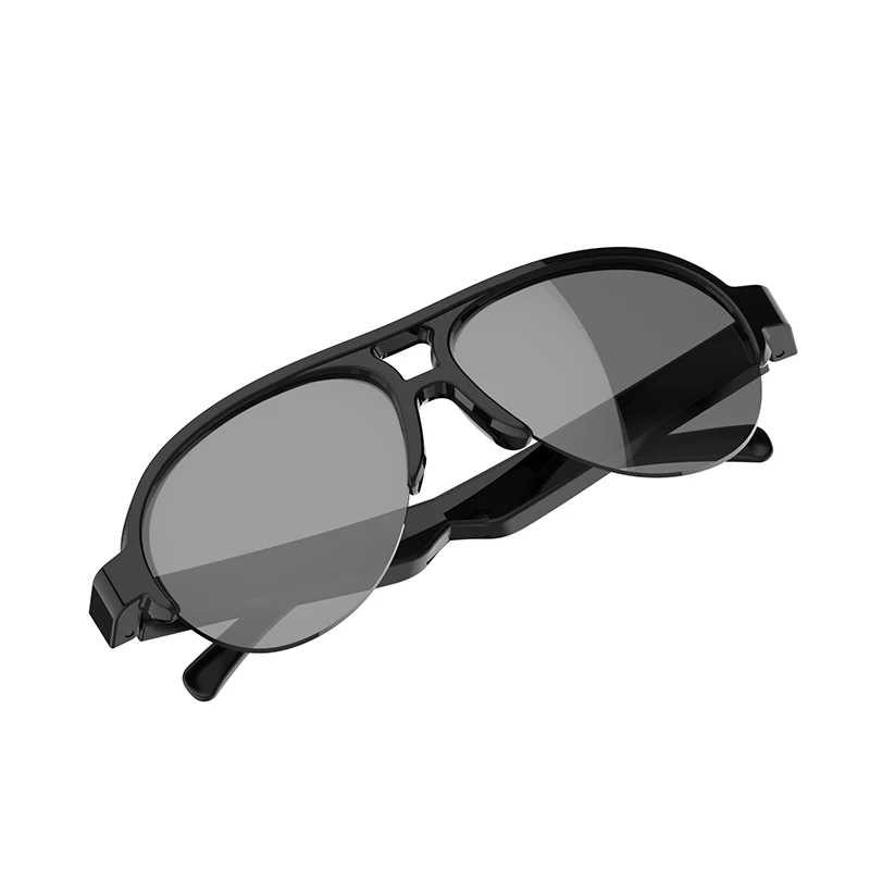 Óculos de sol masculinos ao ar livre, lentes série F com óculos Bluetooth, Smartglass à prova d'água, Uv400, oculares, scooter elétrico, esporte