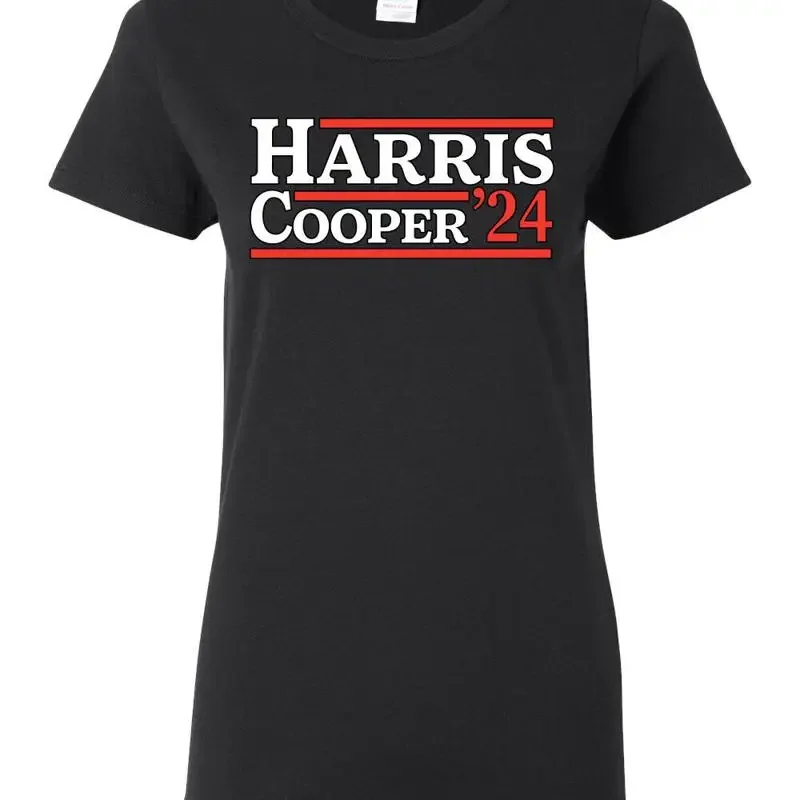 Camiseta para mujer de Kamala Harris Roy Cooper 2024, vicepresidente demócrata de EE. UU.
