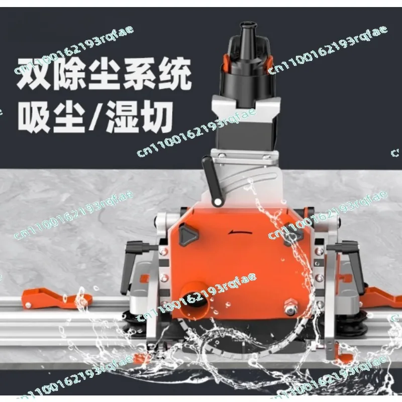 For Straight Cutting Chamfering Rock Slab Thin Large Slab  Tiebang Electric Tile Cutter High Precision Track Push Pull Knife
