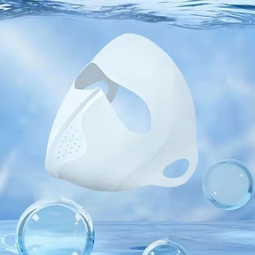 New Breathable Ice Silk Mask Anti-UV Traceless Riding Face Mask Sunscreen Mask Four Seasons
