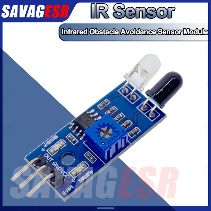 1-10pcs IR Infrared Obstacle Avoidance Sensor Module For Arduino DIY Smart Car Robot 3-wire Reflective Photoelectric New