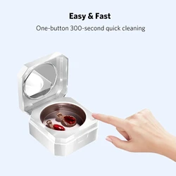 Mini ultrasonic cleaning machine Smart jewelry contact lens circuit board ultrasonic cleaning machine portable cleaning tank