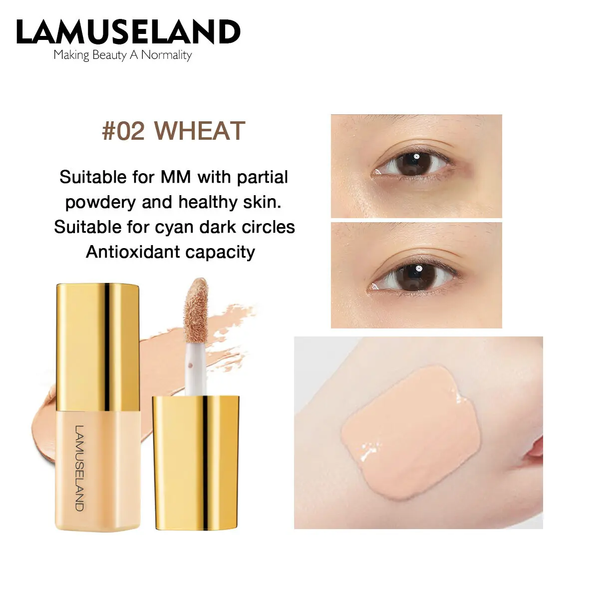 Mini High Coverage Liquid Concealer Corrector Makeup Anti Eye Dark Circle Freckle Waterproof Cream Foundation Face Base Cosmetic