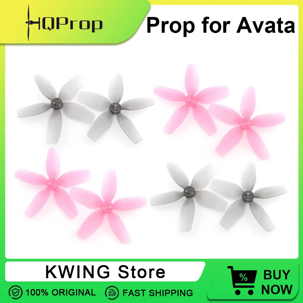 

6 пар (6CW+6CCW) HQPROP DT2.9X2.5X5-Avata HQ Prop DT2.9X2.5X5 для DJI Avata, 5-лопастные пропеллеры из поликарбоната для FPV фристайла