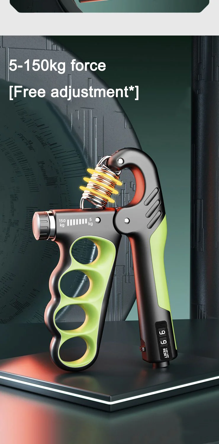 5–150 kg verstellbares Griffstärkungsgerät für Rehabilitationstraining, Muskelverbesserung, Krafttraining, Griffstärkungsgerät – Detail 3