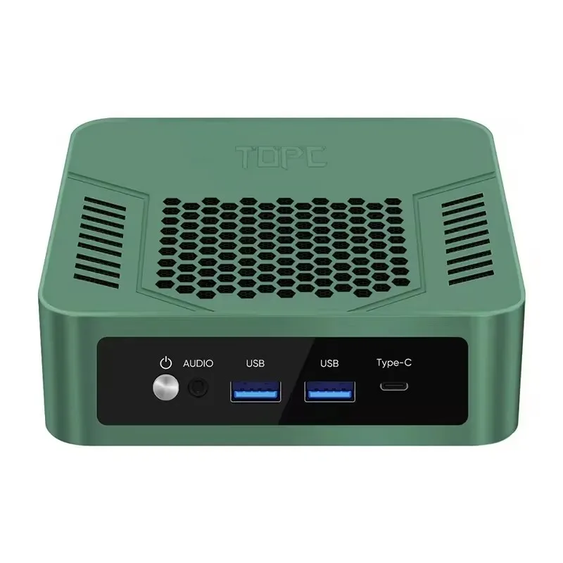 Nieuwe Solid Pocket Mini PC TOPC AMD Ryzen 9 8945HS R7 8845HS USB4.0 Dual LAN 2xDDR5 PCIe4.0 Windows 11 Gaming Mini Computer WiFi6E