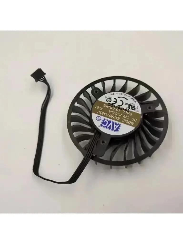 Nowy wentylator AVC BAZA0714B2U do kart graficznych P4000 M4000, modele P001 P002 — zdjęcie produktu 5