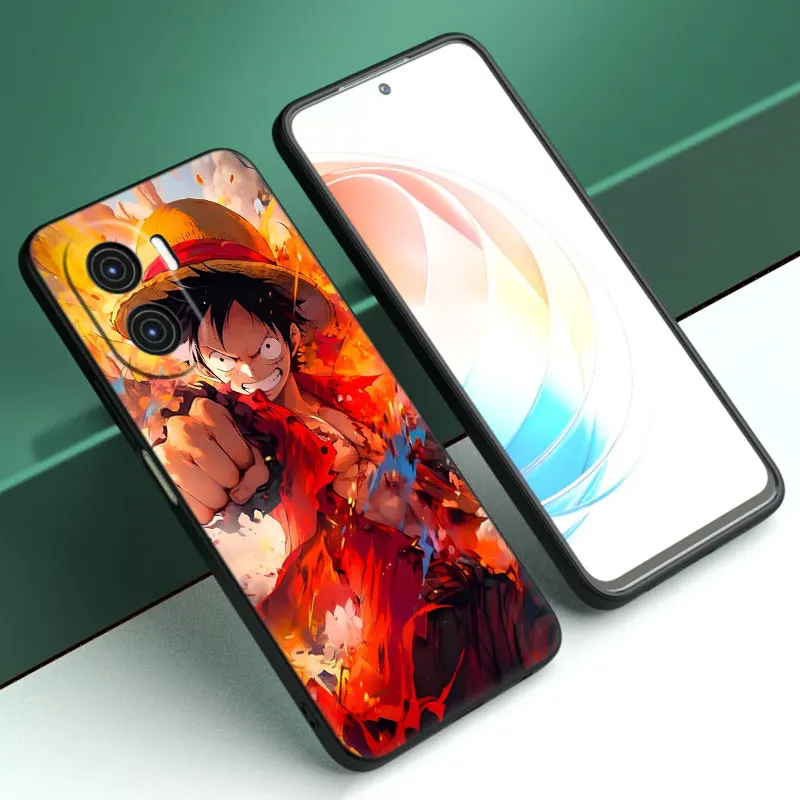 One Piece Monkey D. Luffy Cartoon Cover Case For Huawei Nova 11 Pro 12 10 9 8 Pro 11i 8i 7i 11SE 10SE 9SE Y91 Y90 Y71 Y70 Y61