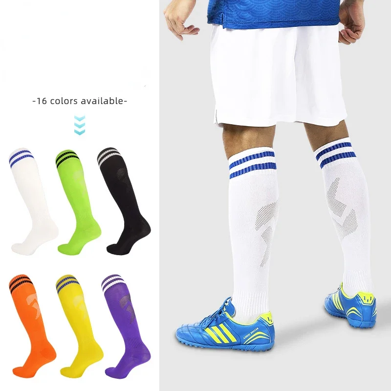 Calcetines largos hasta la rodilla para niños y adultos, medias deportivas de fútbol, béisbol, tobillo, fitness