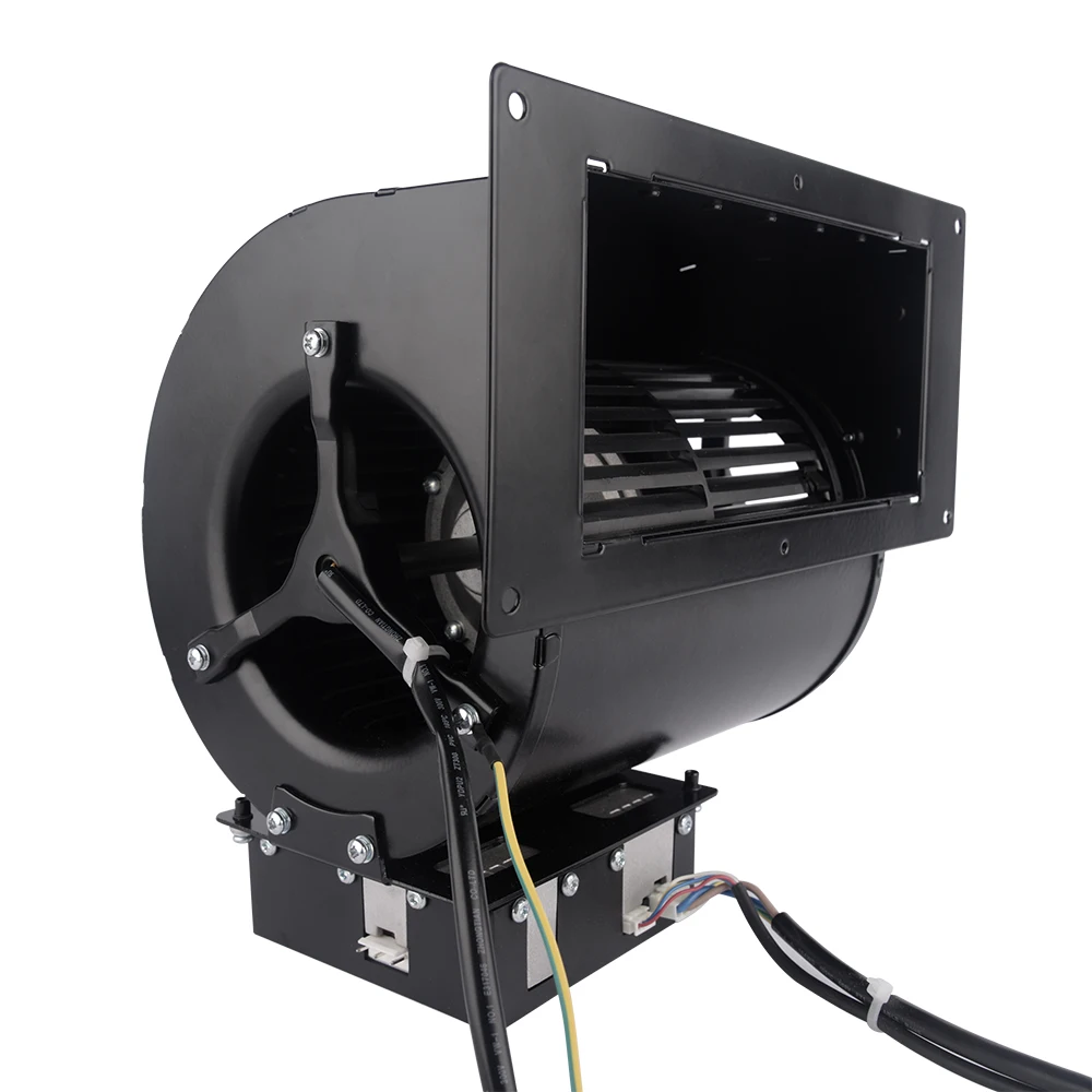 Longwell oem personalizado 146mm 230v ce extrator rotor dupla entrada ventilador centrífugo duto ventilador montagem promoção de venda